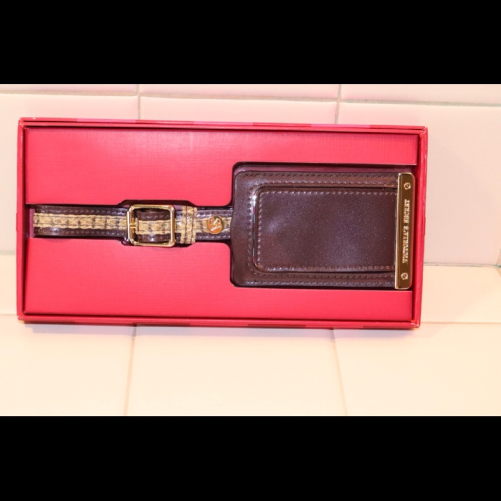 VICTORIA’S SECRET LUGGAGE TAG WITH SEALED ID COVER